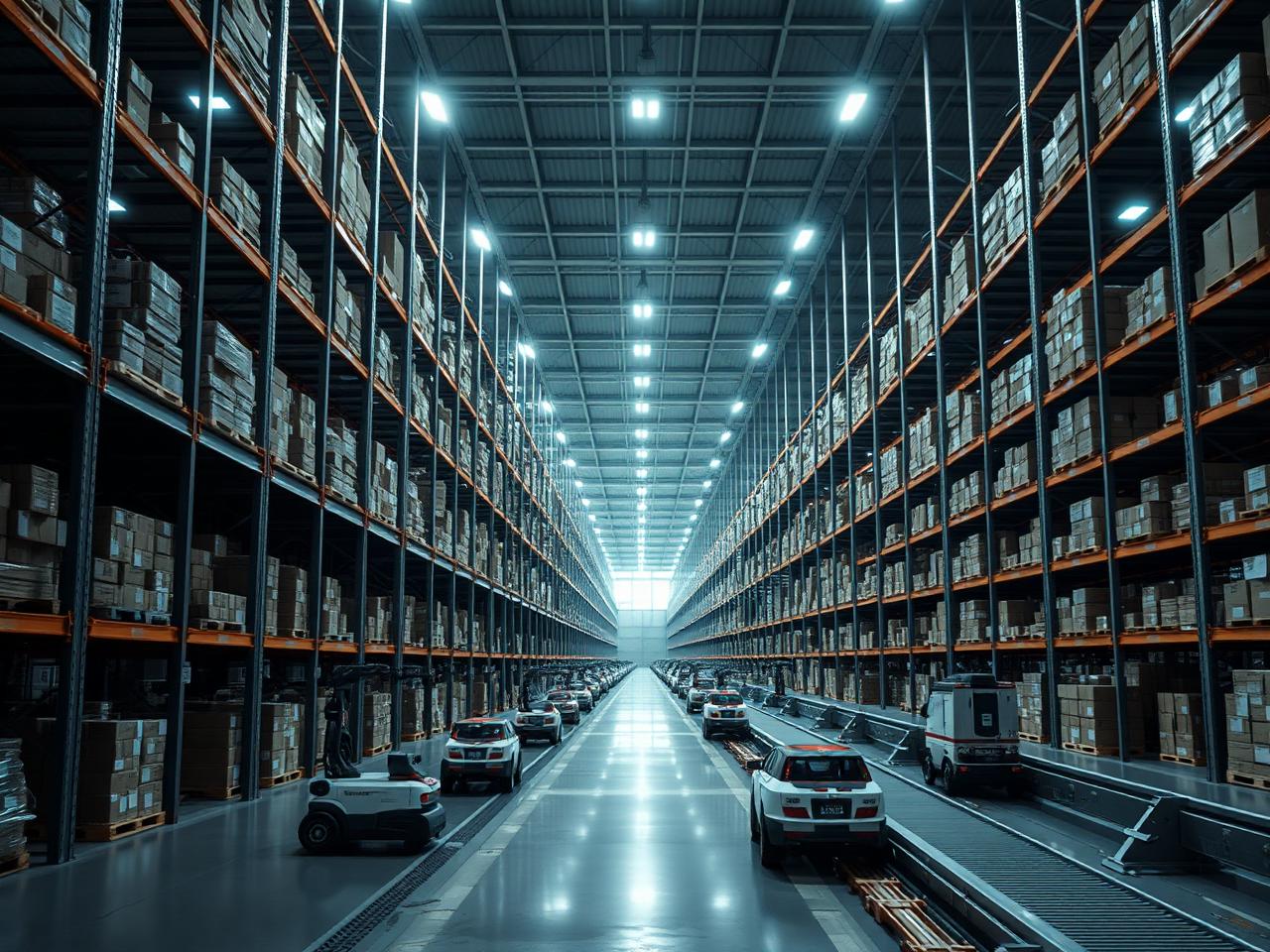 Fulfillment & AMR aisles